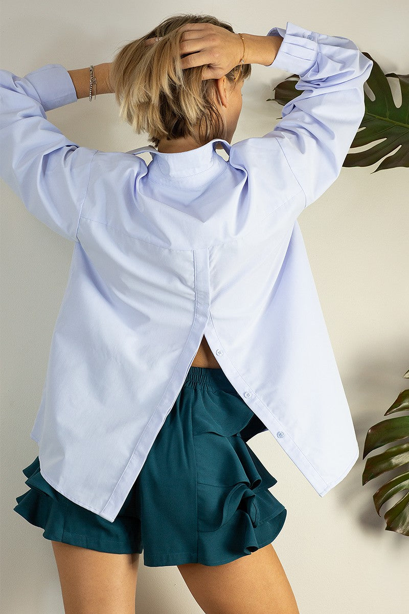 CAMISA BLANCA ESPALDA ABIERTA