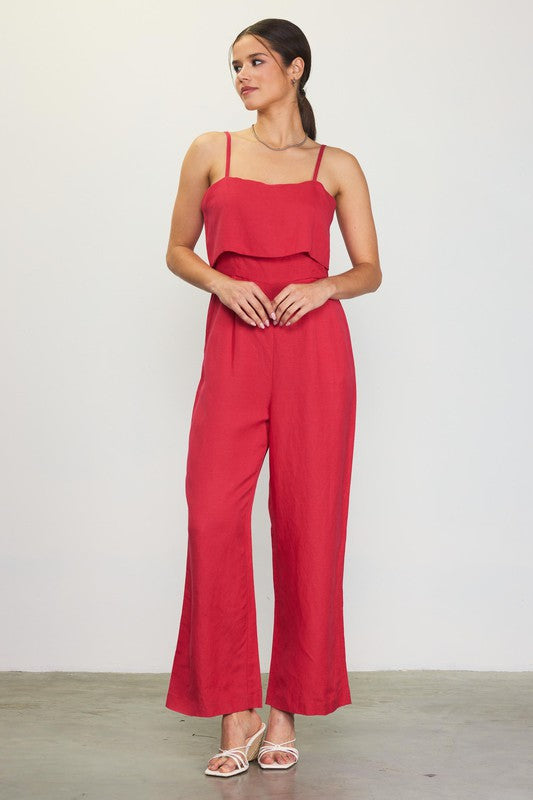 JUMPSUIT CHERRY