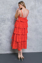 Cargar imagen en el visor de la galería, VESTIDO ROJO TOMATE
