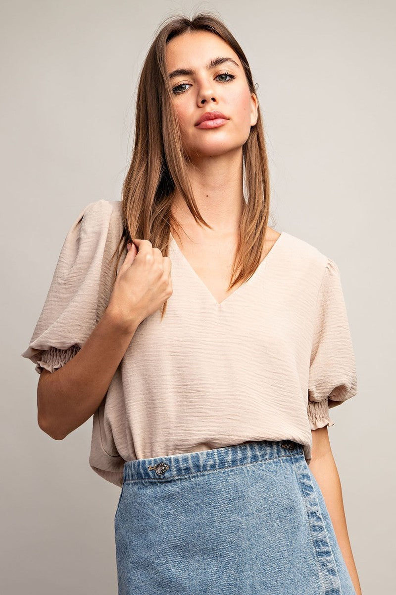 BLUSA TAUPE