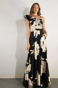 VESTIDO NEGRO ONE SHOULDER