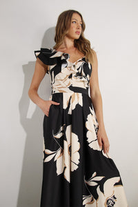 VESTIDO NEGRO ONE SHOULDER
