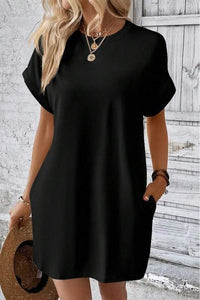 VESTIDO NEGRO CORTO