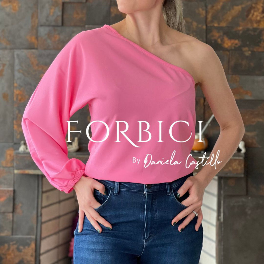 BLUSA ROSADA TINA