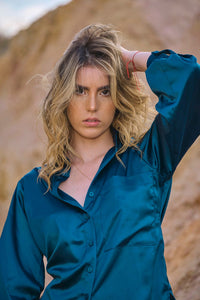 BLUSA VERDE DEEP SHANTI