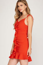 Cargar imagen en el visor de la galería, VESTIDO ROJO TOMATO
