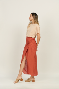 FALDA MOJITO TERRACOTA