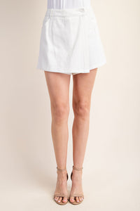 FALDA PANTALON BLANCO